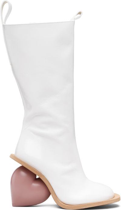 YUME YUME YUME YUME White Love Tall Boots