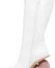 YUME YUME YUME YUME White Love Tall Boots - 3