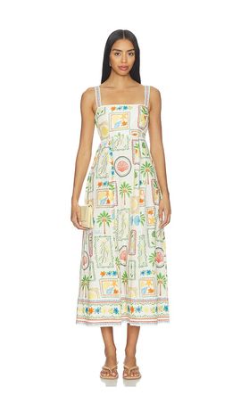 knee length dresses for ladies Yumi Kim Frida Floral Maxi Dress