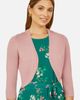 Yumi Yumi 3/4 Sleeve Knitted Curve Bolero - 1