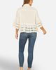 Yumi Yumi 34 Sleeve Relaxed Scallop Trim Shirt - 5