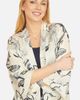 Yumi Yumi Abstract Floral Print Open Front Top - 5