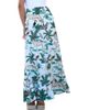 Yumi Yumi Animal Print Cotton Tiered Maxi Skirt - 1