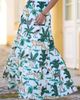 Yumi Yumi Animal Print Cotton Tiered Maxi Skirt - 5