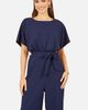 Yumi Yumi Batwing Stretch Wide-Leg Jumpsuit - 5