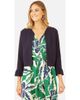Yumi Yumi Bell Sleeves Cropped Cardigan - 1