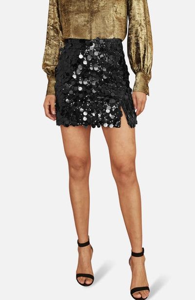 Yumi Yumi Big Sequin Mini Skirt