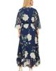 Yumi Yumi Bird And Floral Print Midi Wrap Dress - 5