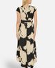 Yumi Yumi Blossom Print Dipped Hem Wrap Midi Dress - 5