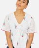 Yumi Yumi Broderie Anglaise Embroidered Tie Top - 5