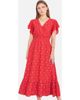Yumi Yumi Broderie Anglaise Wrap Midi Dress - 1