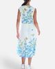 Yumi Yumi Butterfly Print Midi Wrap Dress - 2