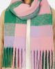 Yumi Yumi Check Soft Tassel Scarf - 5