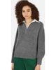 Yumi Yumi Collar Detail Knitted Jumper - 1