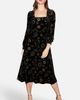 Yumi Yumi Cosmic Foil Print Midi Dress - 1