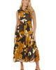 Yumi Yumi Cotton Leaf Midi Sleeveless Shirt Dress - 2
