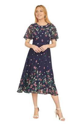 Yumi Yumi Daisy Mirror Placement Skater Dress