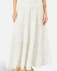 Yumi Yumi Double Cotton Tiered Boho Maxi Skirt - 1