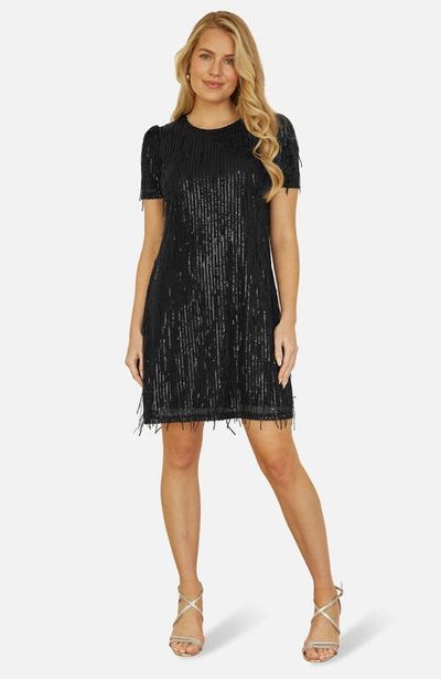 Yumi Yumi Dripping Sequin Tunic Dress