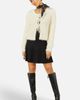 Yumi Yumi Eyelash Fluffy Tie Front Bolero - 2