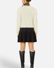 Yumi Yumi Eyelash Fluffy Tie Front Bolero - 3