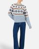 Yumi Yumi Fairisle Wool Blend Relaxed Jumper - 2