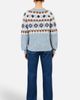 Yumi Yumi Fairisle Wool Blend Relaxed Jumper - 3