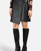 Yumi Yumi Faux Leather Wrap Skirt - 1