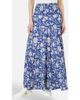 Yumi Yumi Floral Cotton Tiered Maxi Skirt - 1