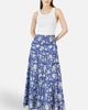 Yumi Yumi Floral Cotton Tiered Maxi Skirt - 2