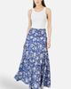 Yumi Yumi Floral Cotton Tiered Maxi Skirt - 5