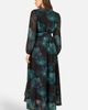 Yumi Yumi Floral Dipped Hem Wrap Midi Dress - 3