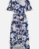 Yumi Yumi Floral Midi Wrap Dress - 2