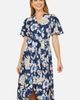 Yumi Yumi Floral Midi Wrap Dress - 3