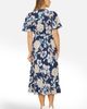 Yumi Yumi Floral Midi Wrap Dress - 5