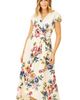 Yumi Yumi Floral Print Dip Hem Wrap Dress - 3