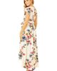 Yumi Yumi Floral Print Dip Hem Wrap Dress - 5