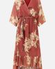 Yumi Yumi Floral Print Midi Wrap Dress - 2