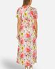 Yumi Yumi Floral Puffed Sleeve Midi Dress - 5
