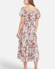 Yumi Yumi Floral Ruched Waist Midi Dress - 3