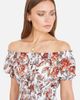 Yumi Yumi Floral Ruched Waist Midi Dress - 5
