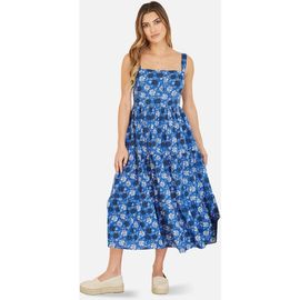 Yumi Yumi Floral Strappy Midi Sun Dress