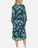 Yumi Yumi Floral V-Neck Long Sleeves Wrap Dress - 5