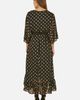 Yumi Yumi Foil Print Wrap Over Dress - 3