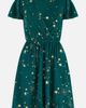 Yumi Yumi Foil Star Print Wrap Skater Dress - 2