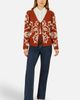Yumi Yumi Folk Embroidered Tie Front Cardigan - 2