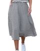 Yumi Yumi Gingham Cotton Midi Skirt - 1