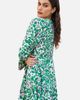 Yumi Yumi Ikat Print 3/4 Sleeve Tunic Dress - 2