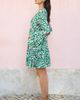 Yumi Yumi Ikat Print 3/4 Sleeve Tunic Dress - 5