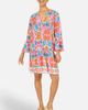 Yumi Yumi Ikat Print Beach Tunic Dress - 2